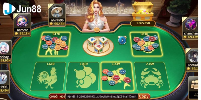 Tìm hiểu các loại cầu trong bầu cua dựa trên xác suất thống kê