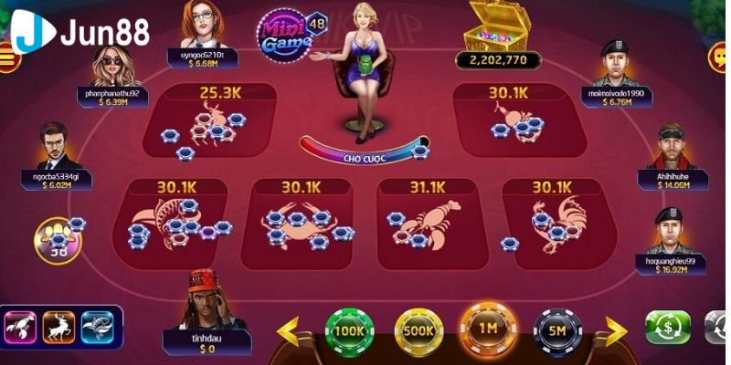 Dựa vào quy luật bầu cua để tính toán xác suất