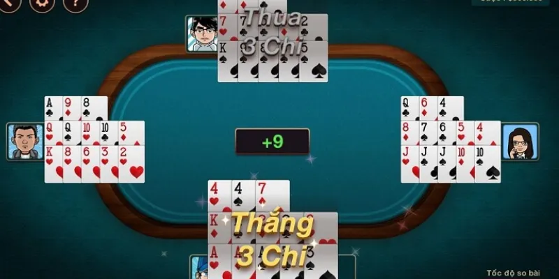 Cách xếp bài Binh Xập Xám hợp lệ và tối ưu nhất