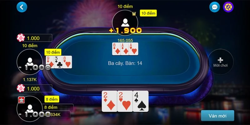 Các loại trò chơi đánh bài online phổ biến