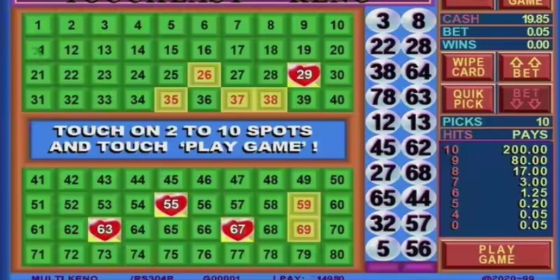 Khám phá cách chơi keno online hiệu quả