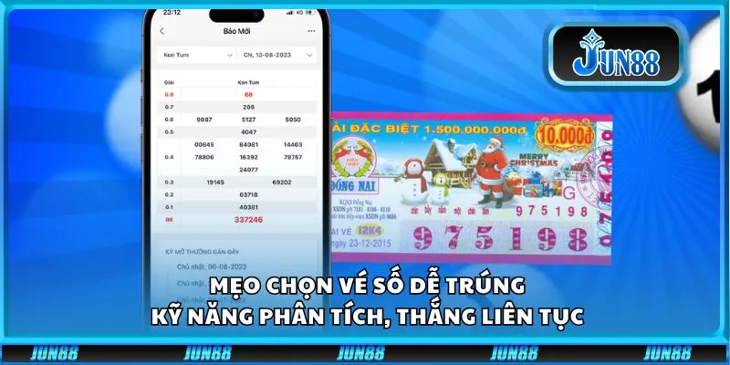 Mẹo chọn vé số dễ trúng: Kỹ năng phân tích, thắng liên tục